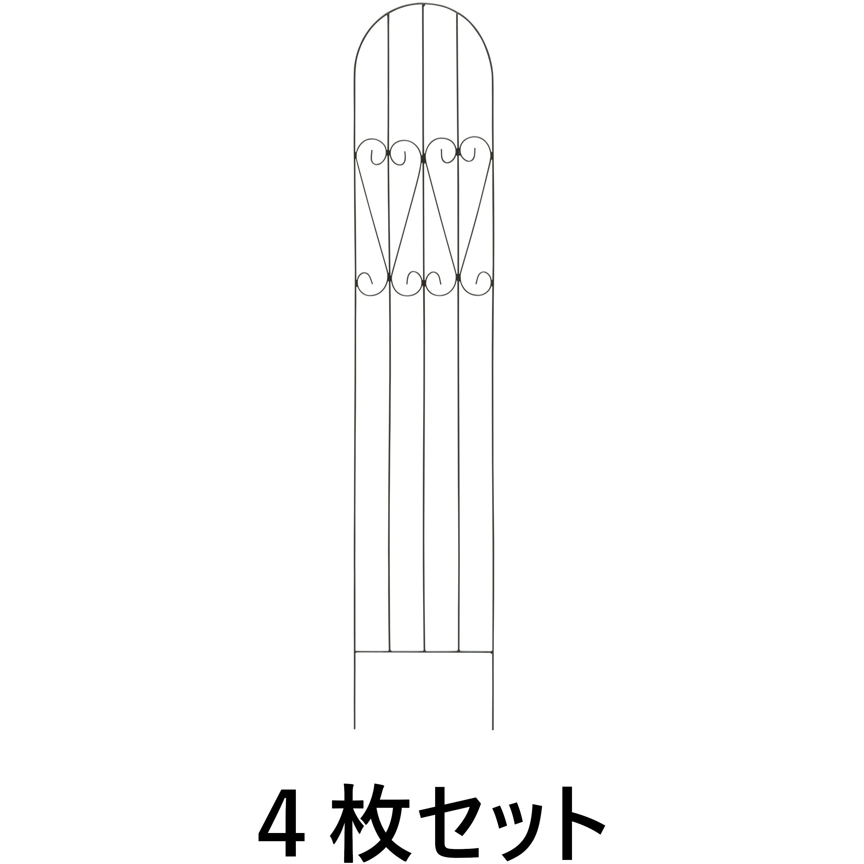 TSS-02/4S シンプルトレリス 1セット(4枚) タカショー 【通販モノタロウ】