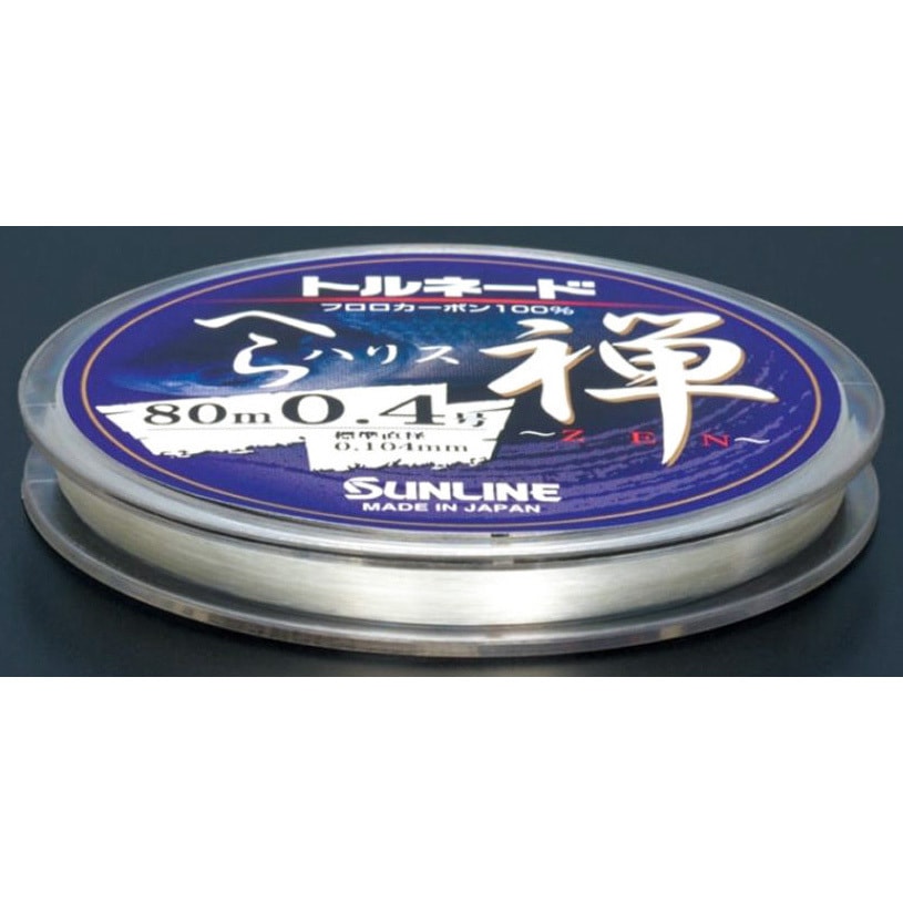 トルネードへらハリス 禅 (ZEN) SUNLINE フロロカーボン ナチュラル