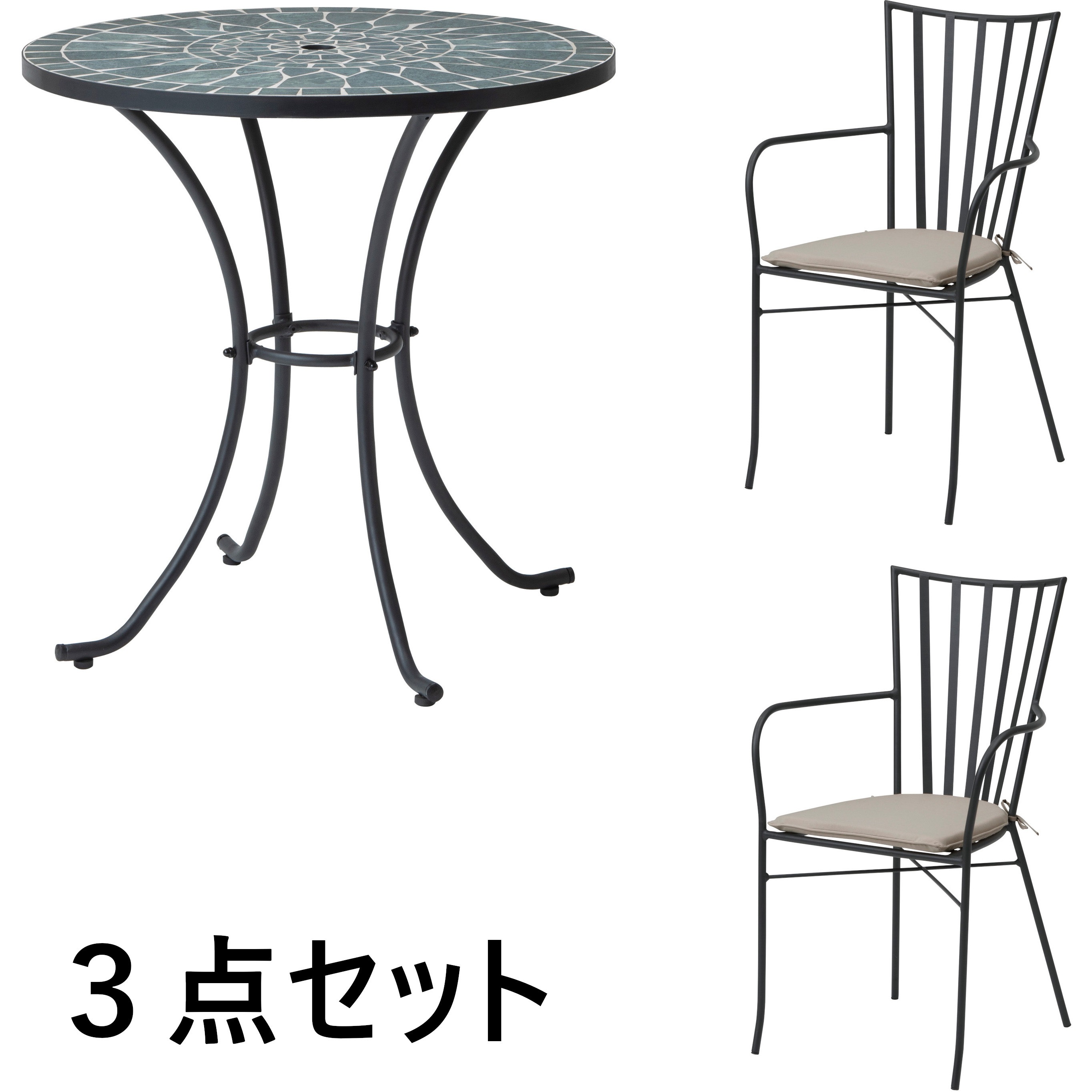 MSF-28T/20C タンジールマーブルグリーン 3点セット 1セット タカショー 【通販モノタロウ】