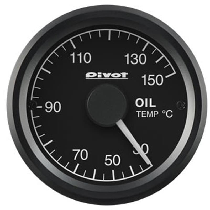 GSO-5 GT GAUGE-52 油温計 センサータイプ白照明 1個 Pivot 【通販モノタロウ】