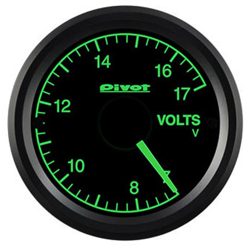 GSV-5G GT GAUGE-52 電圧計 センサータイプ緑照明 1個 Pivot 【通販