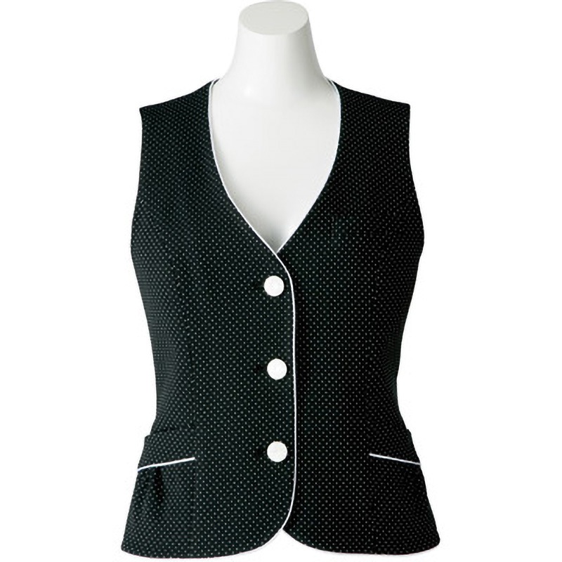 LV1745 ベスト LV1745 ボンマックス 女性用 ブラック色 15号サイズ