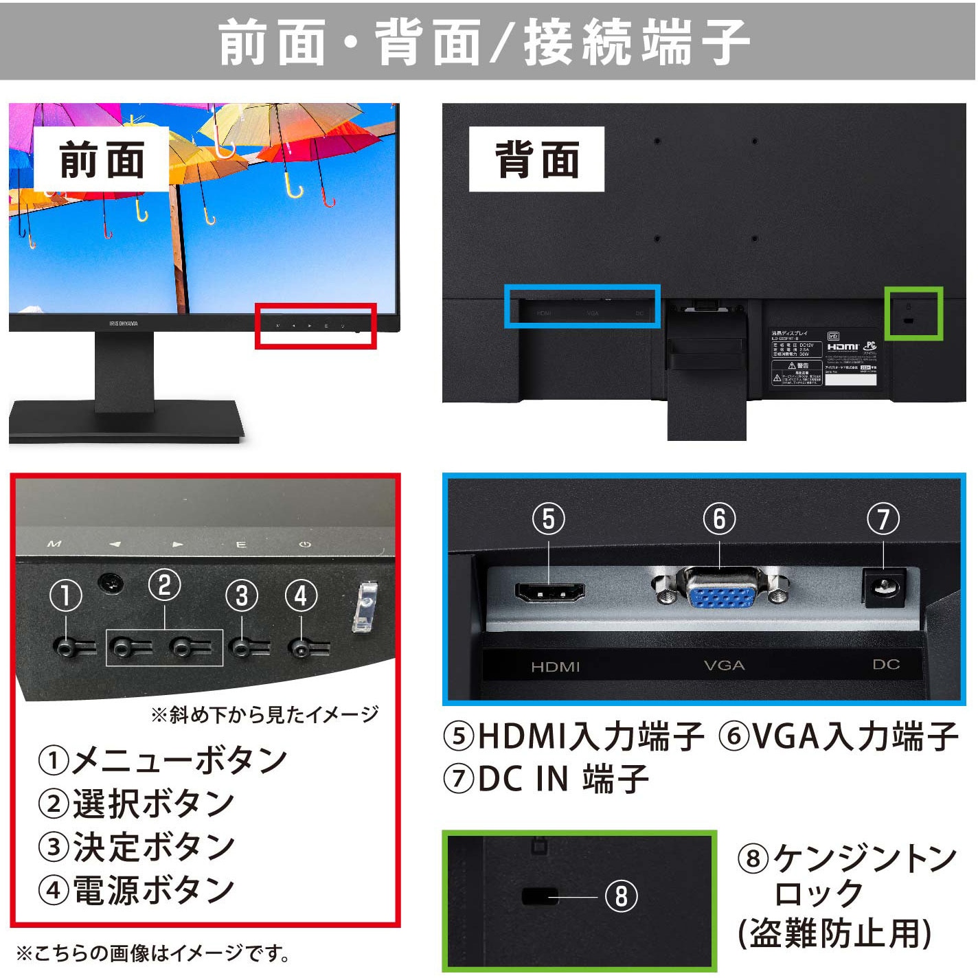 ILD-B23FHD-B 液晶ディスプレイ アイリスオーヤマ - アイリスオーヤマ モニター 23インチ ILD