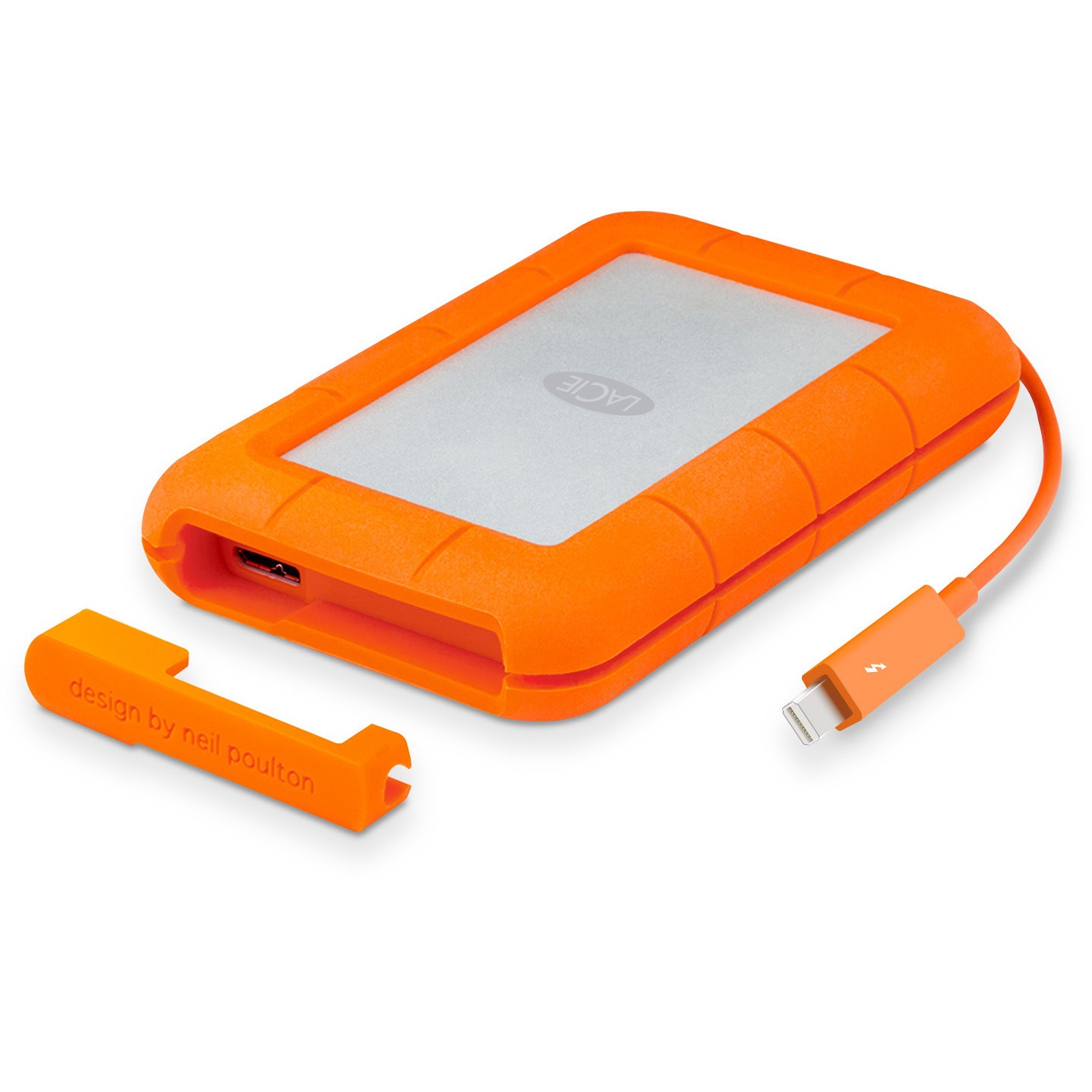STEV1000400 ポータブルハードディスク LaCie Rugged Thunderbolt 1台 
