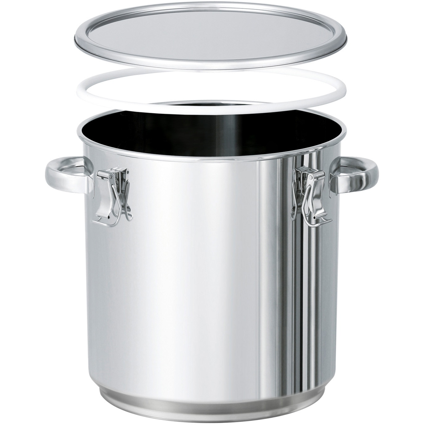 TP-CTH-STA-PTFE-24 PTFEパッキン付テーパー型積み重ね式ステンレス密閉容器 MONOVATE(旧:日東金属工業) 10L 36,387円