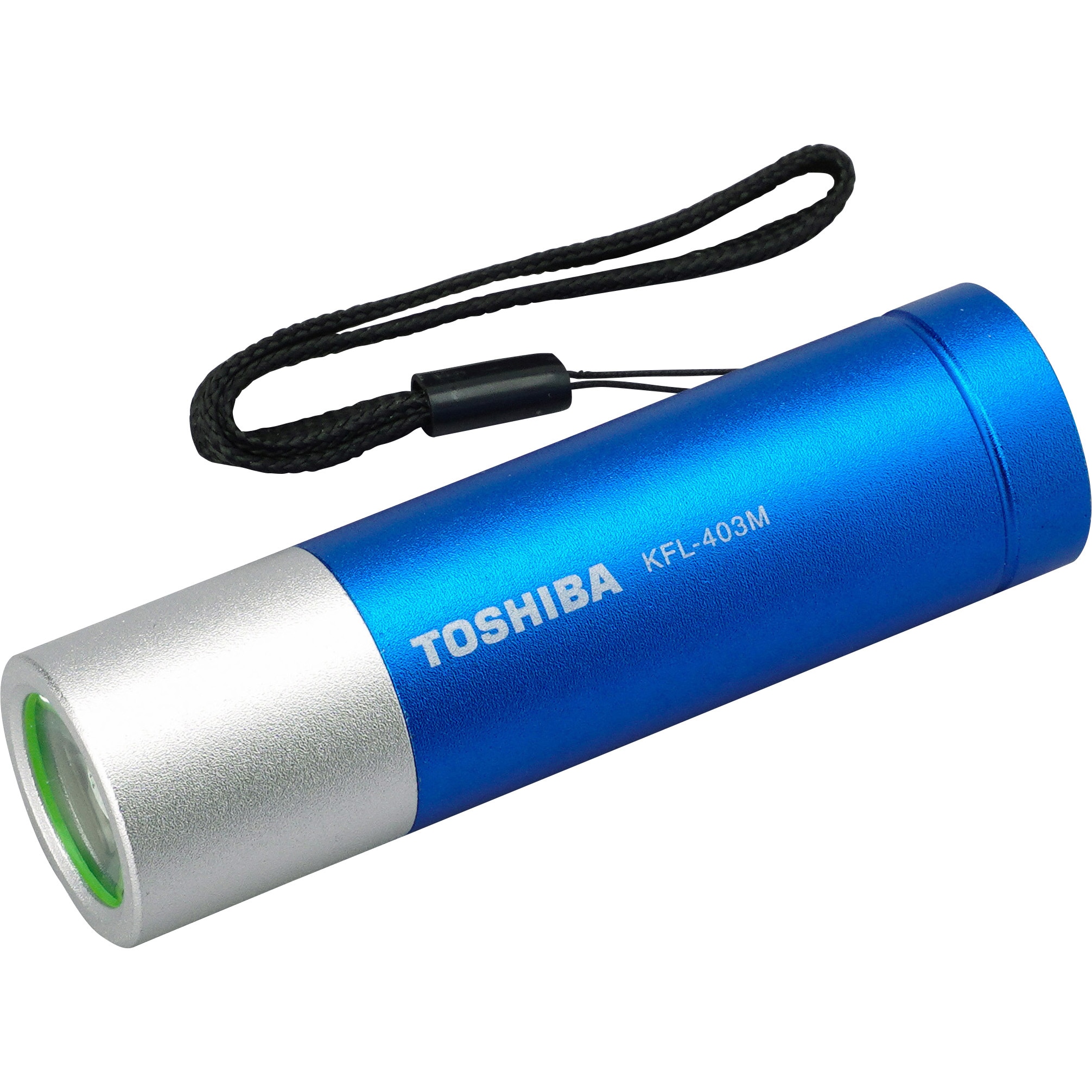 ルミ KFL-403M(L) ミニカラーLEDライト 東芝 単4形3本 防滴 ブルー色