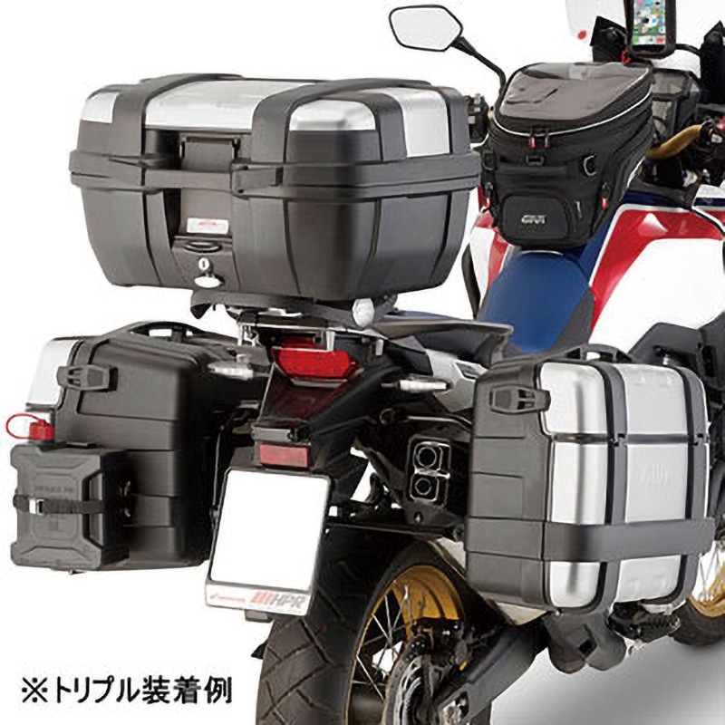 95931 PLR1144 チューブラーパニアホルダー GIVI(ジビ) 適合車種CRF1000Lアフリカツイン/DCT(16)