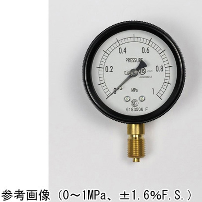 BC10-121 密閉型圧力計(75Φ)立形A枠 BC10-121シリーズ 1個 長野計器 【通販モノタロウ】