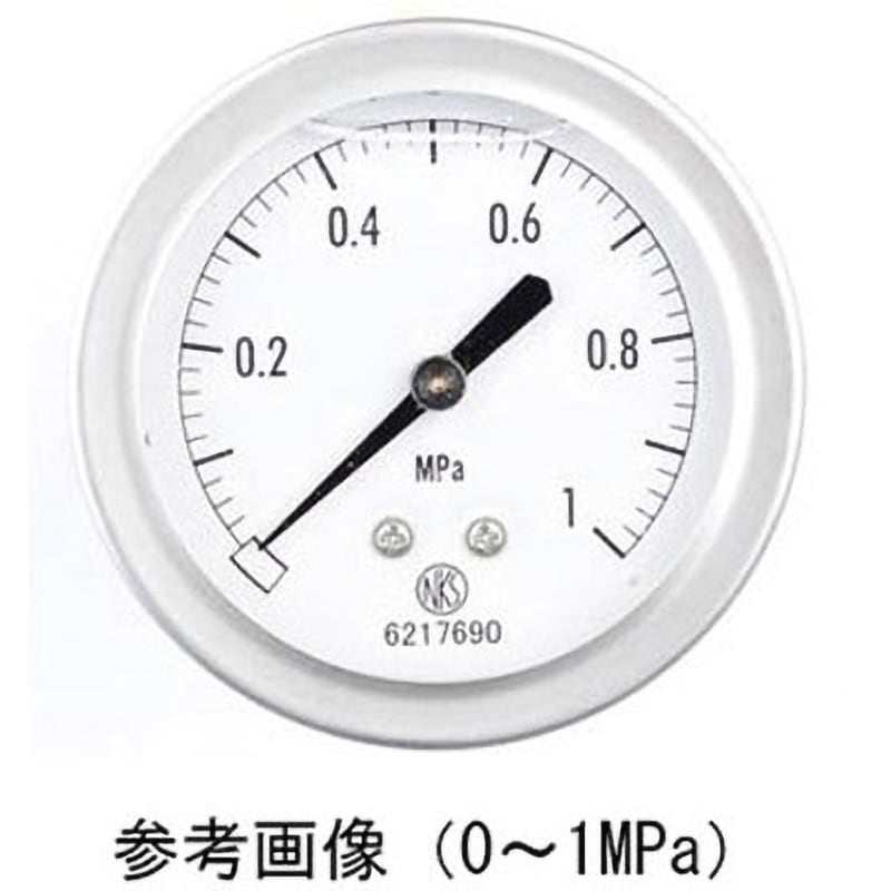 GV55-623 グリセリン入圧力計(60Φ) GV55-623シリーズ 1個 長野計器 【通販モノタロウ】