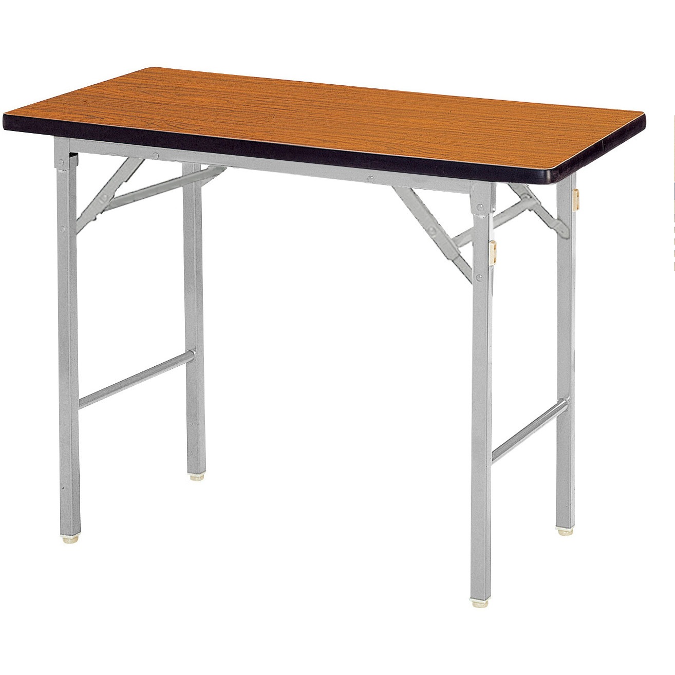 KT-S1245SN-TK ミーティングテーブル ニシキ工業 チーク色 高さ700mm幅1200mm奥行450mm  KT-S1245SN-TK