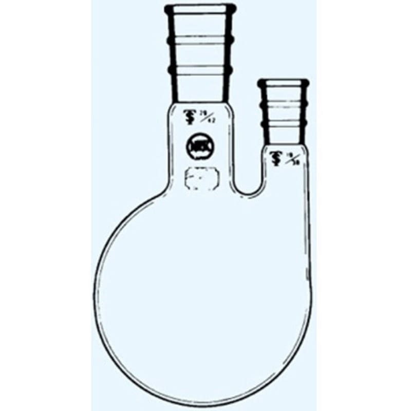 038-34280 二頭フラスコ 白 1個 日本理化学器械(NRK) 【通販モノタロウ】