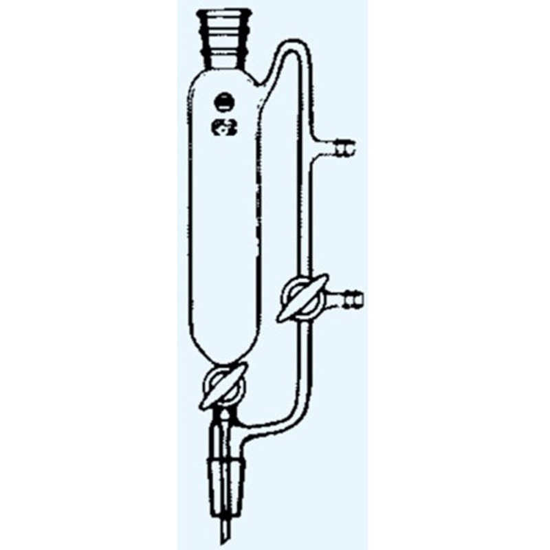 164-15050 分留受器(ガラスコック) 164シリーズ 1個 日本理化学器械(NRK) 【通販モノタロウ】