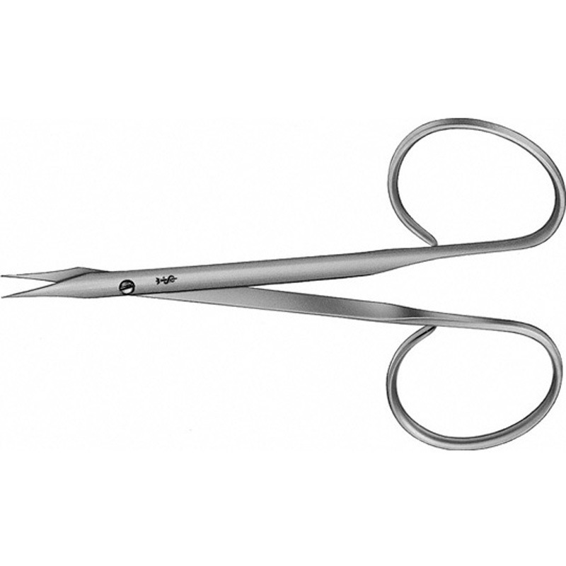 BC186R 血管・腱剪刀 スティーブンス BCシリーズ ビー・ブラウンエースクラップ 両尖直 10cm   BC186R