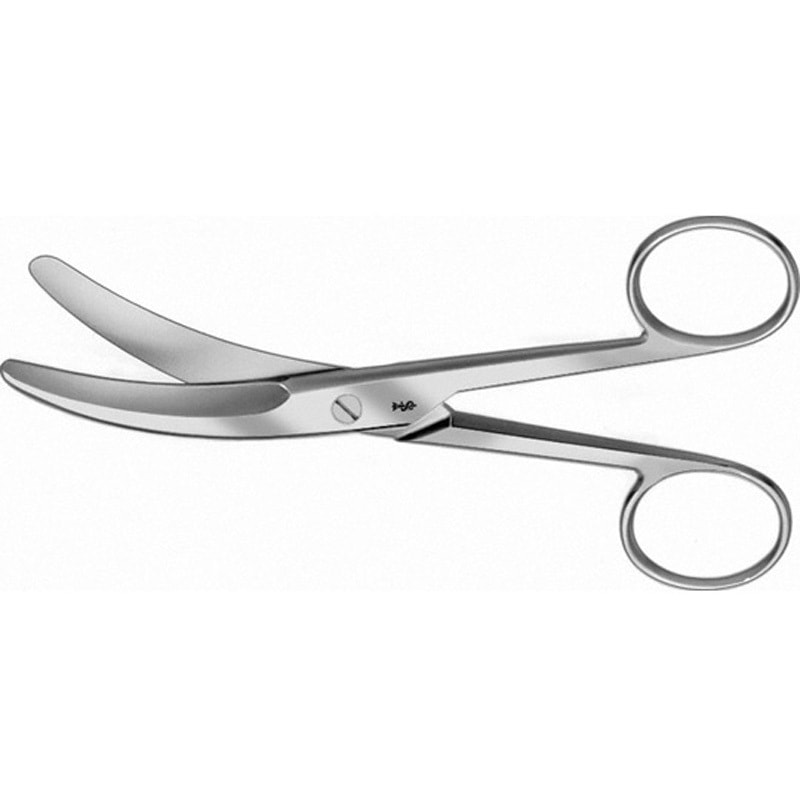 BC796R 臍帯剪刀 側弯 両鈍反 BCシリーズ 1本 ビー・ブラウンエースクラップ 【通販モノタロウ】 9,346円