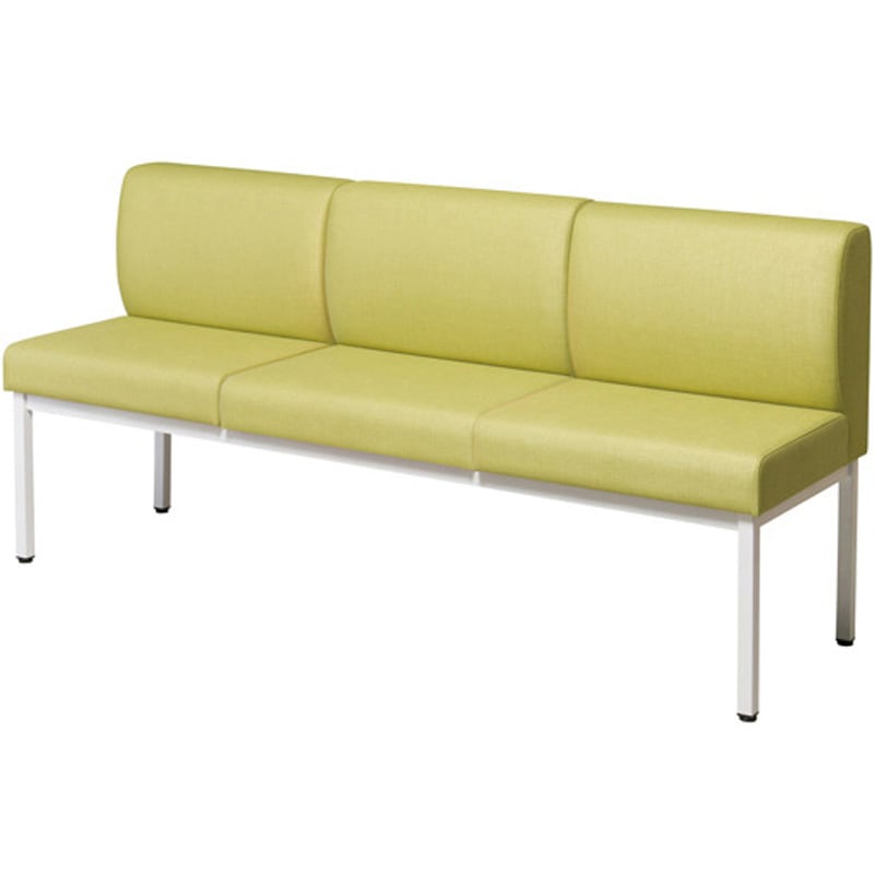 SPB-1800W(GN) 座位サポートベンチ W1800×D490×H860mm SPB-1800Wシリーズ 1台 弘益 【通販モノタロウ】