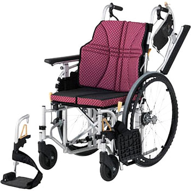 耐荷重1300kg日進医療器　自走用　ビッグサイズ　車椅子　オーダーメイド