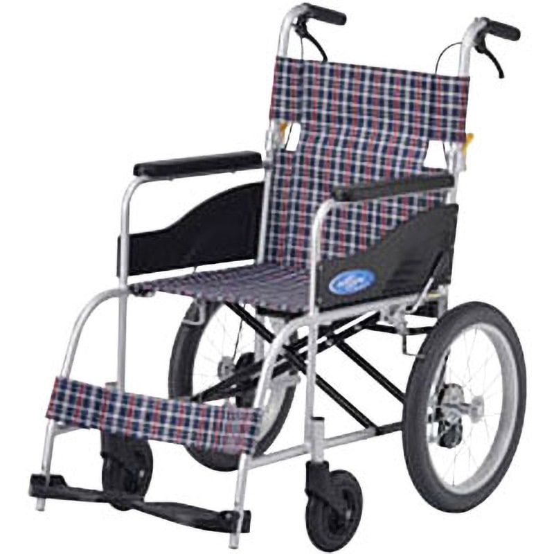 NEO-2 車いす(介助・アルミ)背折れ 1台 日進医療器(車イス) 【通販