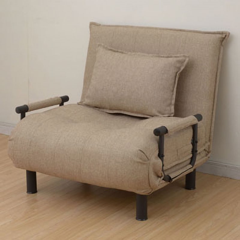 SFB-80S(BE) 折りたたみソファベッド 1台 YAMAZEN(山善) 【通販