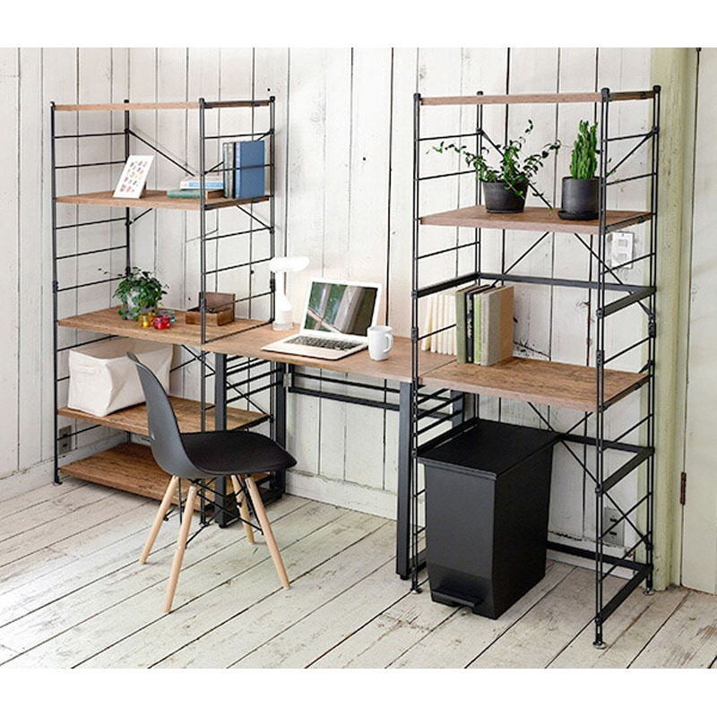 HPST-9045(NM/IV) 折りたたみ デスク パタパタデスク 1台 YAMAZEN(山善