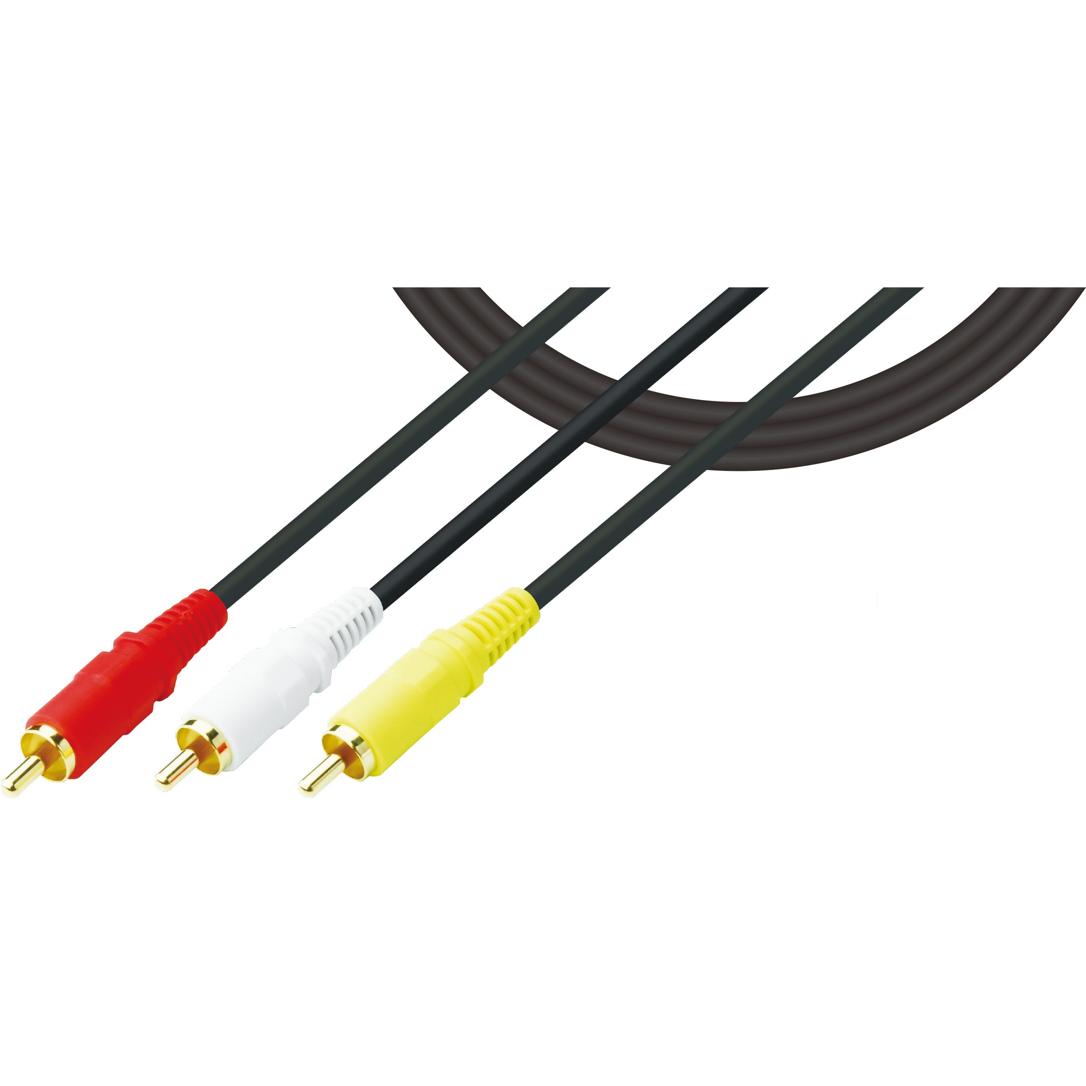 3RCS05 5m 黒 AVケーブル カナレ電気 黒色 長さ5m 【通販モノタロウ】
