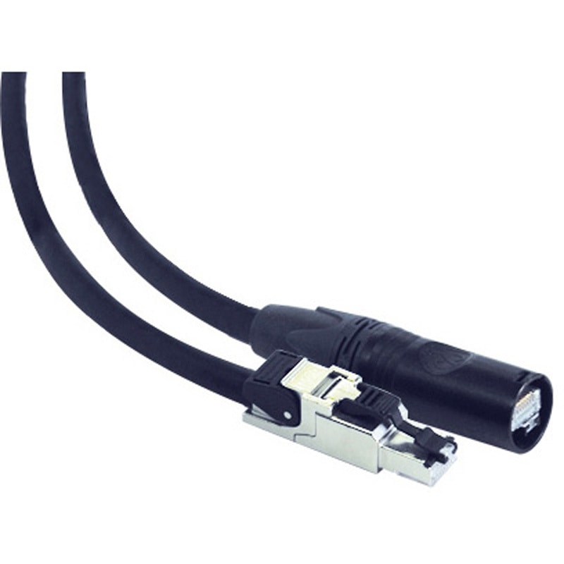 イーサネットケーブル(50センチ) ETC50L-M イーサネット接続ケーブル カナレ電気 黒色 長さ50m ETC50L-M