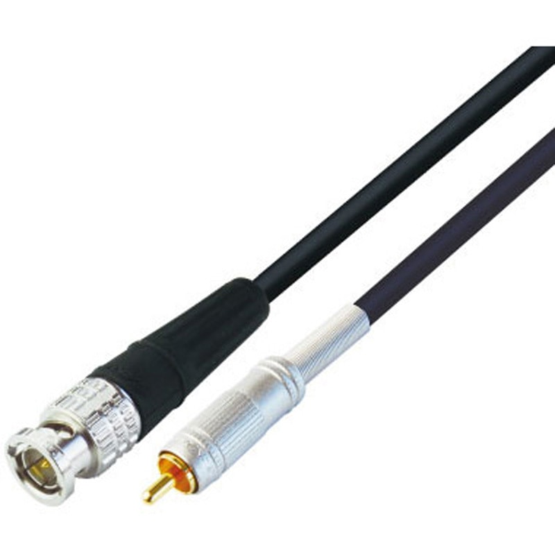 D3C01A-SR 1m 灰 ビデオ用接続ケーブル カナレ電気 灰色 長さ1m 【通販