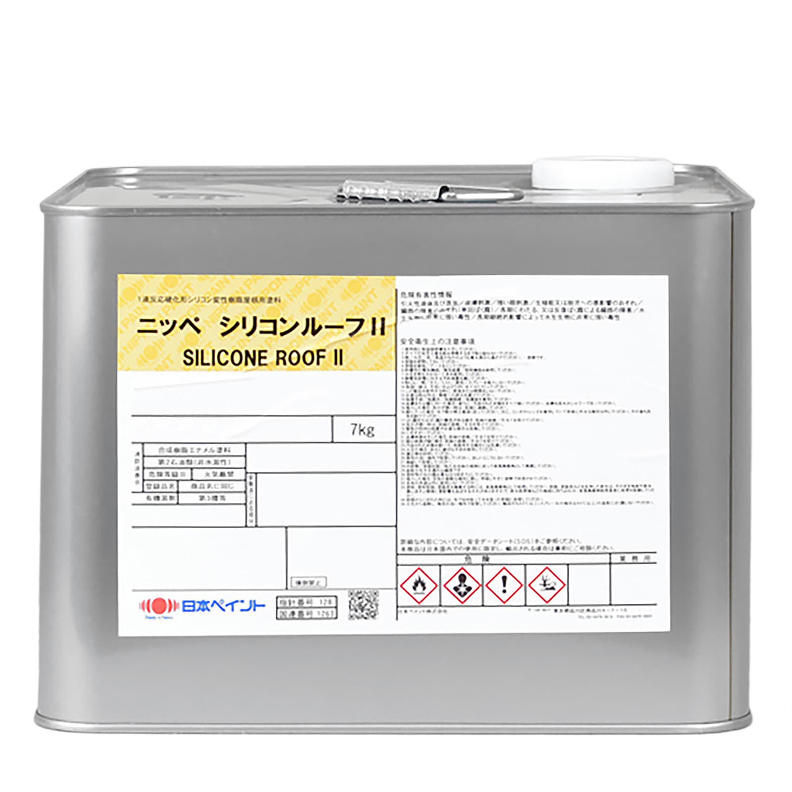 3009780 シリコンルーフⅡ 日本ペイント 油性 エンペラーブルー色 1缶(7kg) - 【通販モノタロウ】