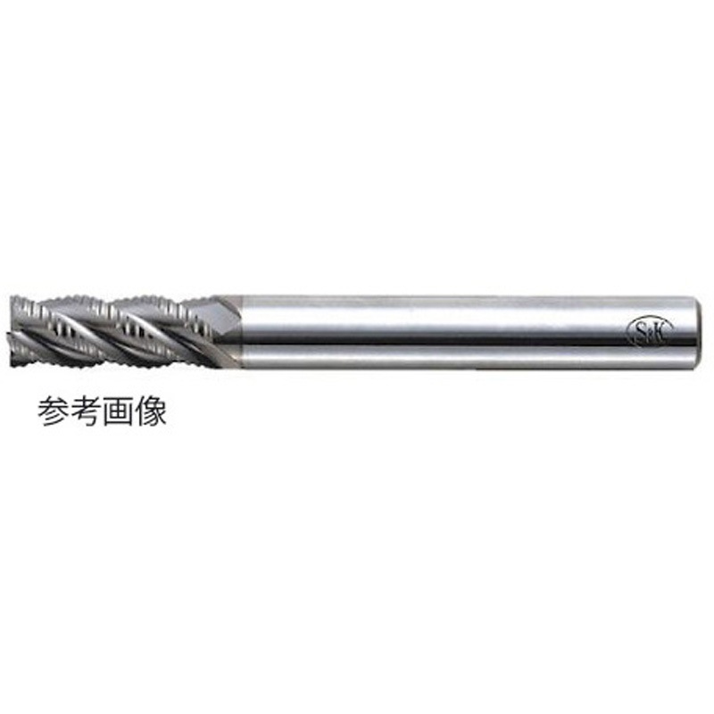 P-XAS40 Pコーティング ハイスラフィングエンドミル Xαニックショート刃 P-XASシリーズ 1本 S&K(三興製作所) 【通販モノタロウ】