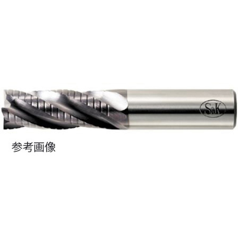 FAGCNA16 FAコーティング超硬ラフィングエンドミル Nαニック FAGCNAシリーズ 1本 S&K(三興製作所) 【通販モノタロウ】