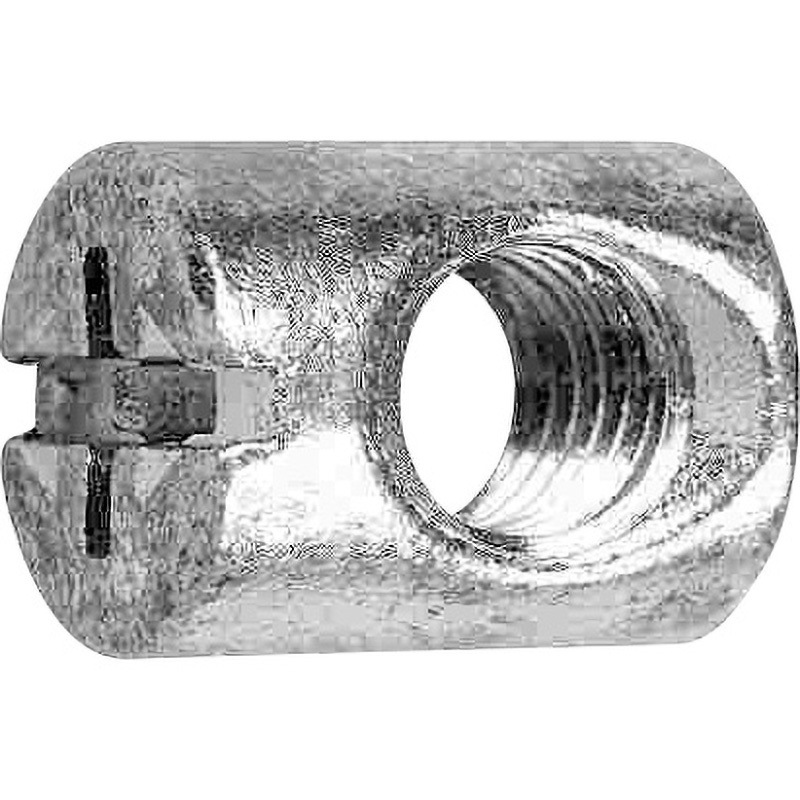 6X16 JRN(+)丸ナット (鉄/三価ホワイト) ムラコシ精工 呼びM6 1箱(250個) 6X16