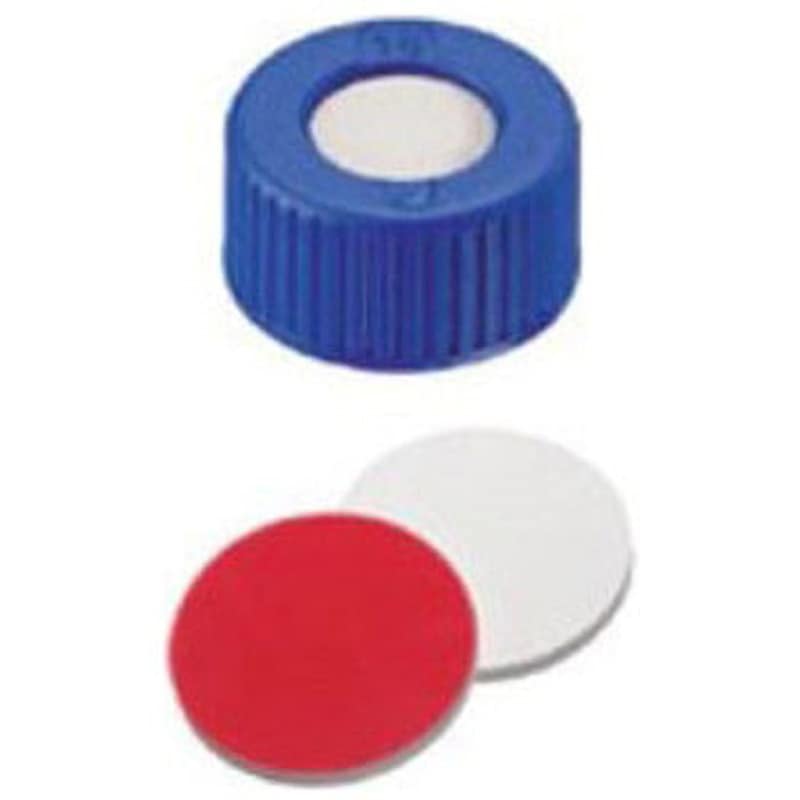 6PSC9ST1F セプタム付 AVCS スクリューキャップ(9-425)1mm 6PSC9シリーズ 1ケース(50セット×100個) Thermo Fisher Scientific 【通販モノタロウ】