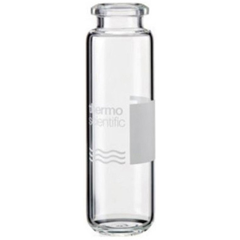 6PCV20-1RF ヘッドスペースバイアル ND20 透明 ラベル付 20mL 6PCV20-1シリーズ 1ケース(50セット×100本) Thermo Fisher Scientific 【通販モノタロウ】