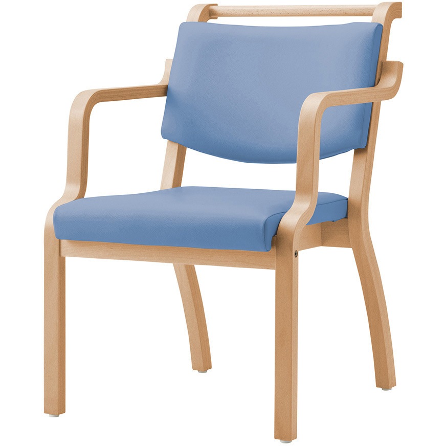 サポートバー付スタッキングチェアー 1個 イメディア 【通販モノタロウ】 27,937円