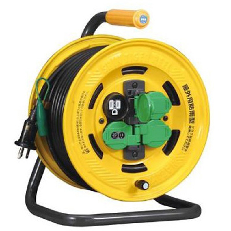 EA815BT-30 AC125V/15A/30m コードリール 防雨，漏電遮断器付 1台 エスコ 【通販モノタロウ】