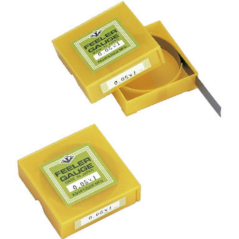 0.05X3M フィラーゲージ ASAHI GAUGE 幅12.7mm長さ3m厚さ0.05mm 1個(1