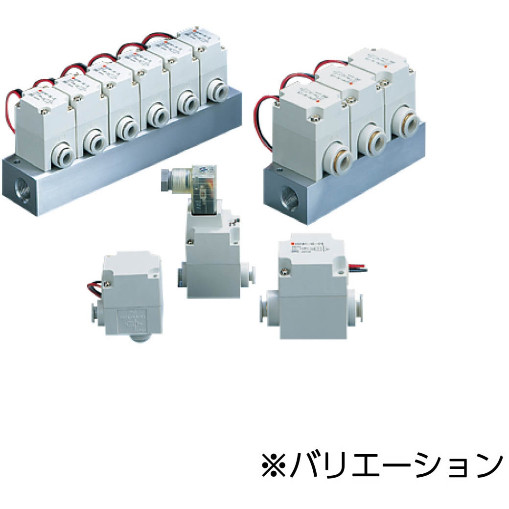 VQ21A1-5GZ-C8-F-X5-Q VQ20/30 - 乾燥エア用パイロット式2ポート