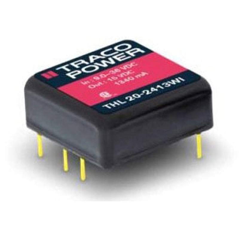 THL 20-2415WI DC-DCコンバータ Vout：24V dc 9 36 V dc 20W 1個 TRACO POWER 【通販モノタロウ】