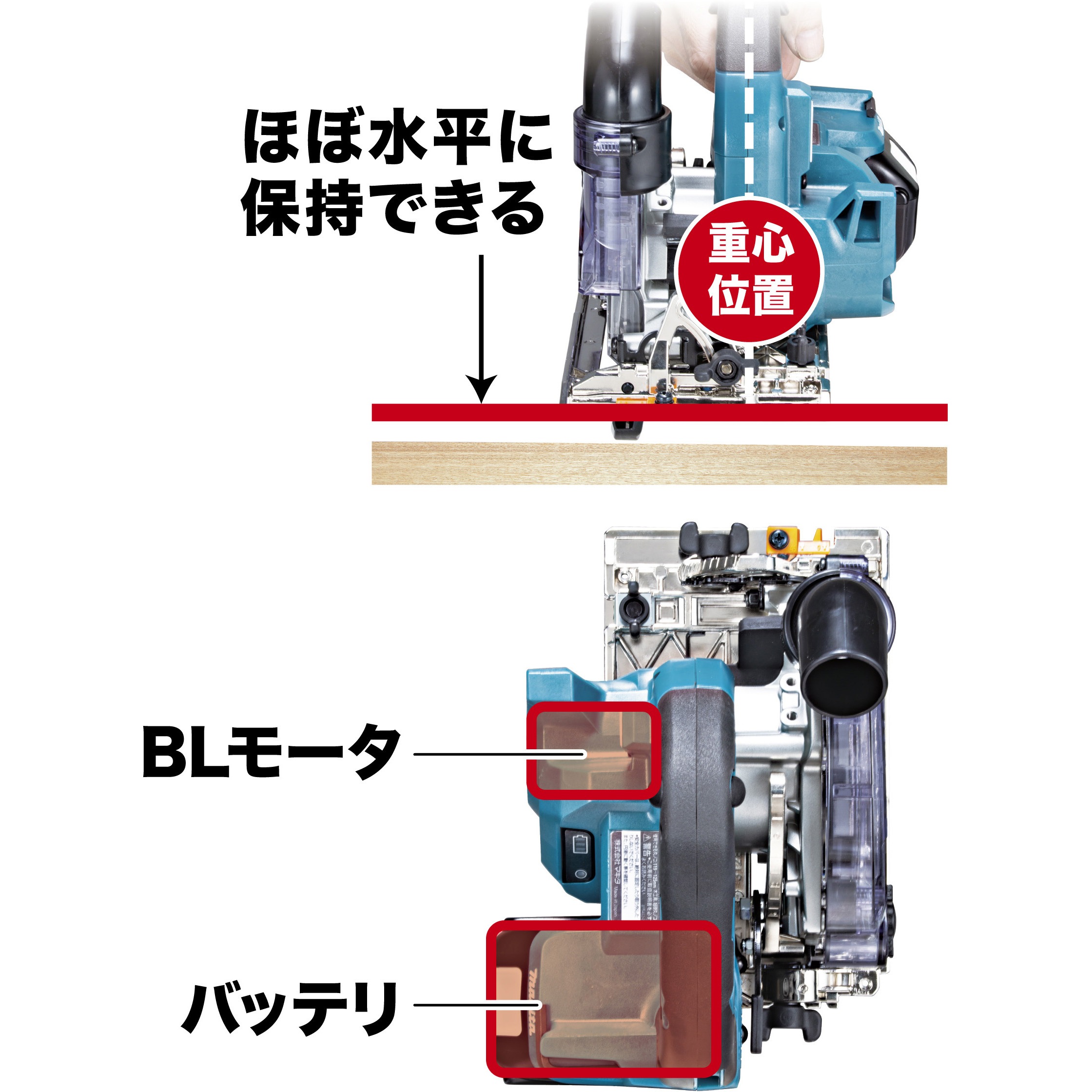 こまる丸様確認用 KS515DZ 125ミリ充電式防じんマルノコ マキタ 直流18V 【通販モノタロウ】
