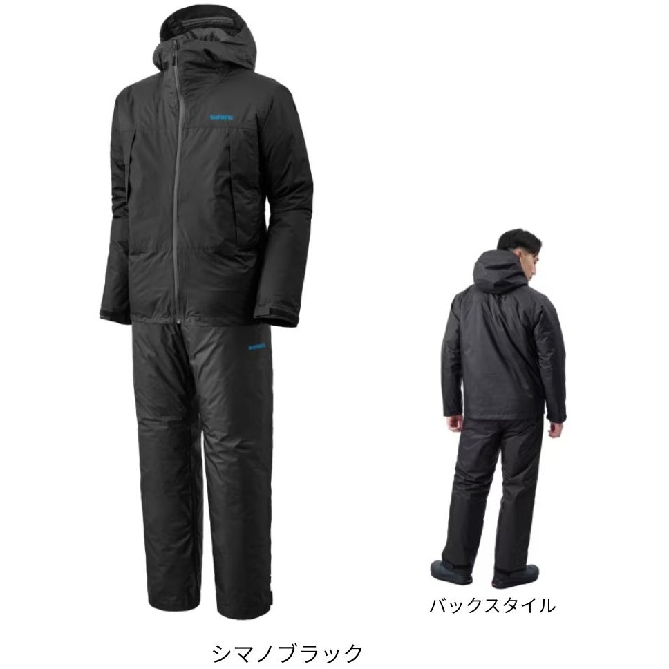 シマノ ベーシックインサレーション レインスーツ 01 RB-057X L XLサイズ(148735) RB-057X ベーシックインサレーション レインスーツ