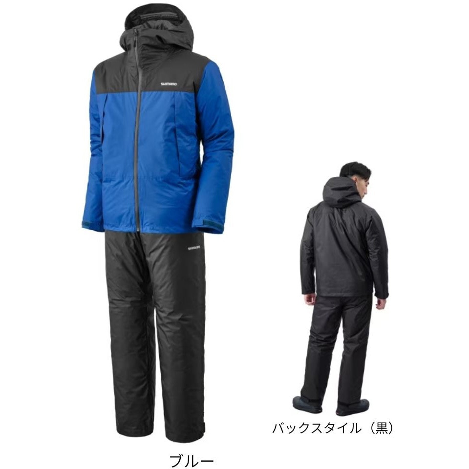 シマノ ベーシックインサレーション レインスーツ 01 RB-057X L Sサイズ RB-057X ベーシックインサレーションレインスーツ 01 SHIMANO