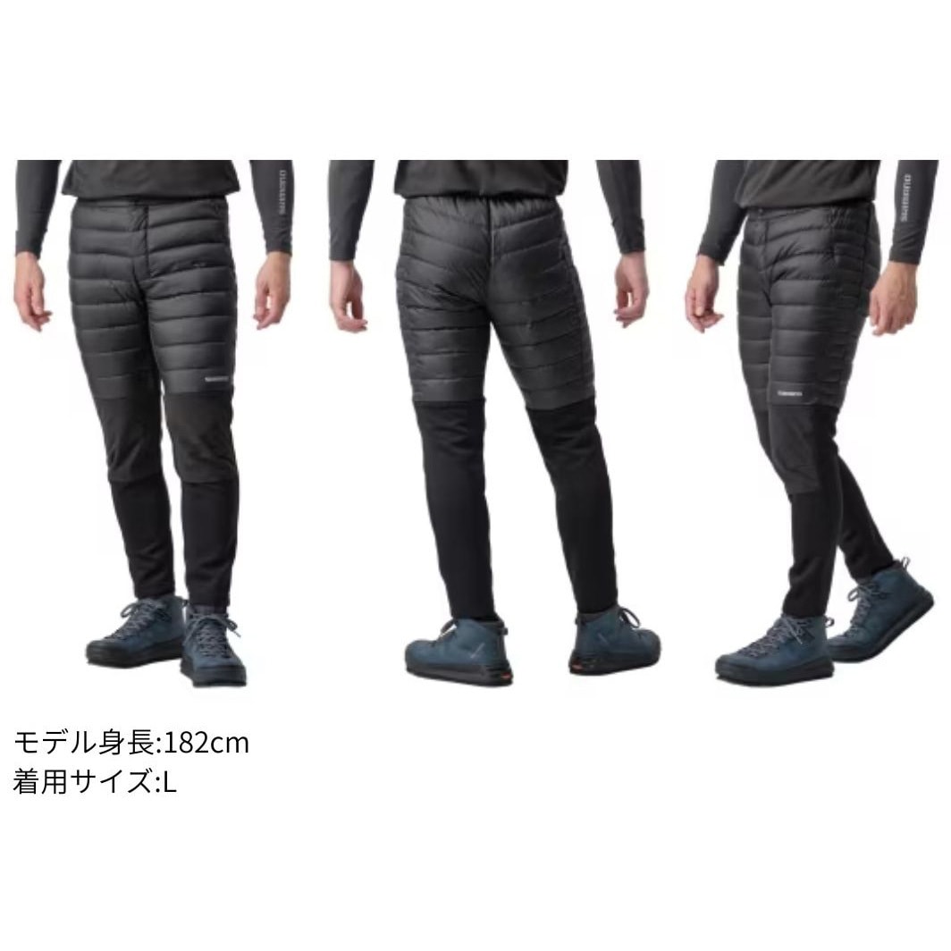 XLサイズ(149862) WP-052X ハイブリッド ダウンパンツ リアルブラック