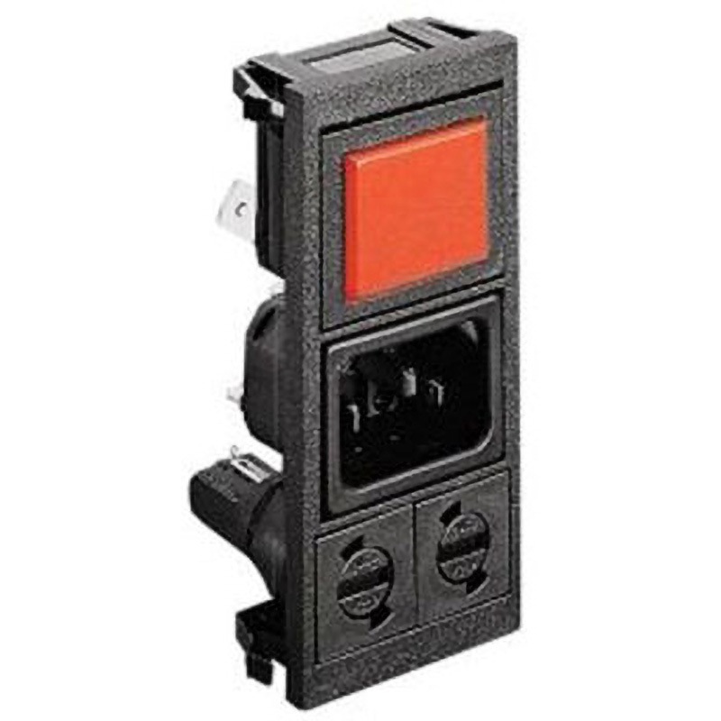 BZV03/Z0000/72 IECコネクタ オス スナップイン 10A 5 x 20mm 1箱 100個入 1箱(100個) BULGIN 【通販モノタロウ】