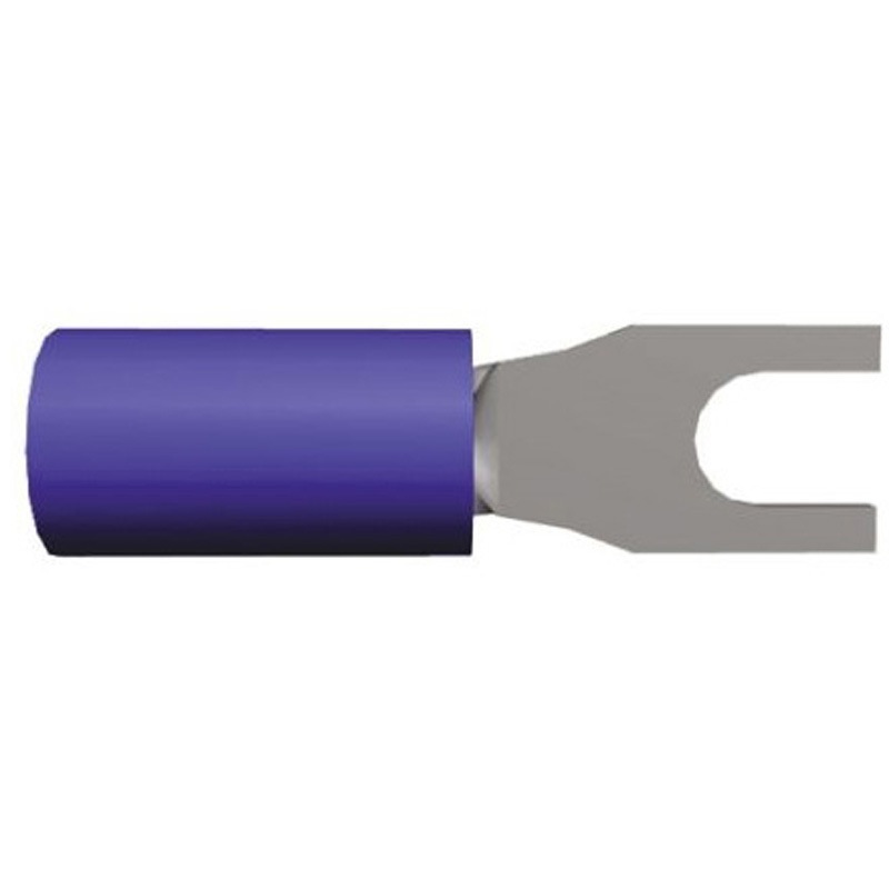 328281 Y形圧着端子 スタッドサイズ M3.5 青 16AWG to 14AWG 1袋 140個入 1袋(140個) TE Connectivity Japan(旧:TYCOELECTRONICS(タイコエレクトロニクス)) 【通販モノタロウ】