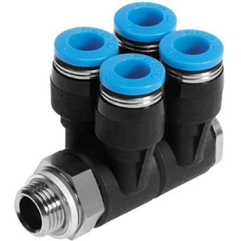 QSLV6-G1/4-8 エア継手 1個 Festo 【通販モノタロウ】