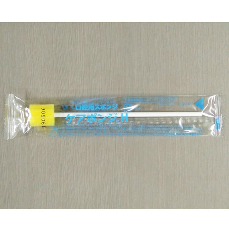 007-70217 ケアポンジH プラ軸 50本×6袋入 イワツキ 1箱(6袋×50本) 007-70217