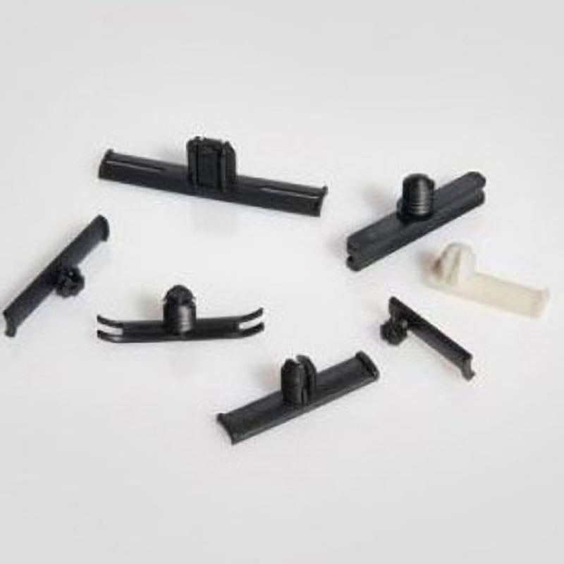 155-16301 ケーブルクリップ 配線クリップ 1袋 1000個入 ヘラマンタイトン(旧:タイトン) ブラック色