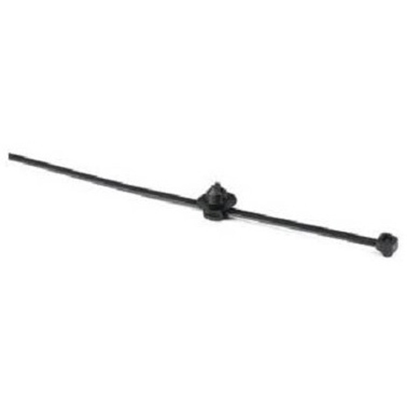 156-00067 ケーブルタイ 380mm x 7.6 mm 黒 ポリアミド 1袋 100個入 1袋(100個) ヘラマンタイトン(旧:タイトン) 【通販モノタロウ】