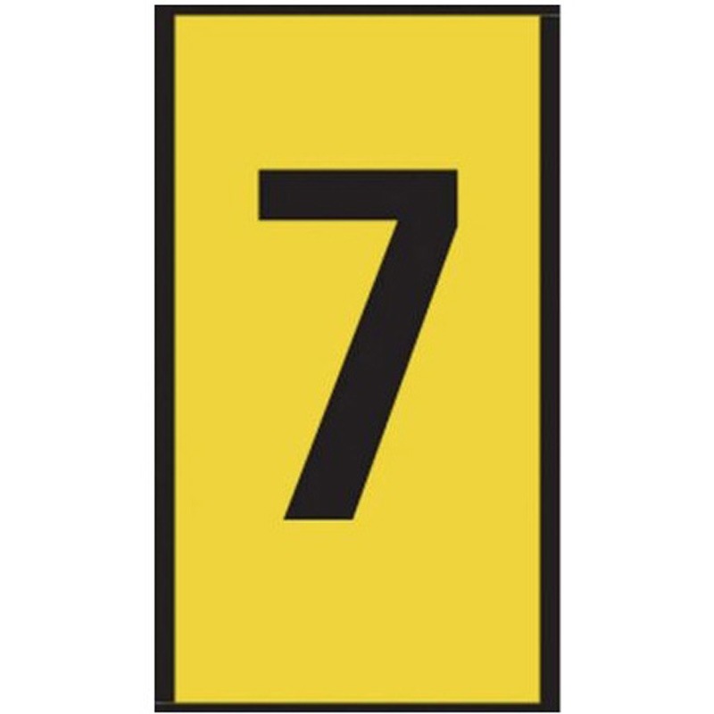 561-00674 ケーブルマーカー 黄 1袋 1000個入 1袋(1000個) ヘラマンタイトン(旧:タイトン) 【通販モノタロウ】