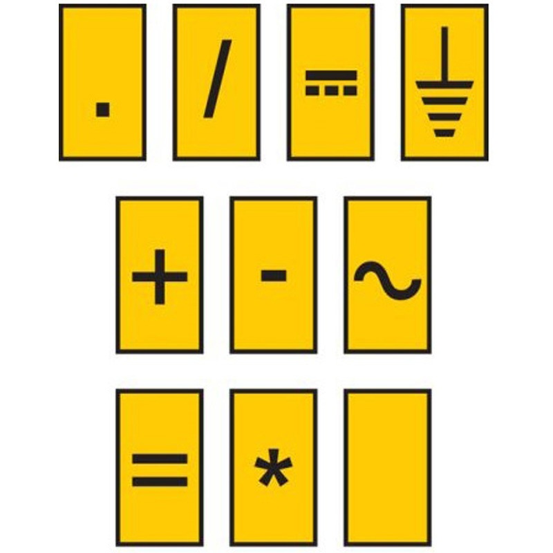 561-00004 ケーブルマーカー 黄 1袋 1000個入 1袋(1000個) ヘラマンタイトン(旧:タイトン) 【通販モノタロウ】