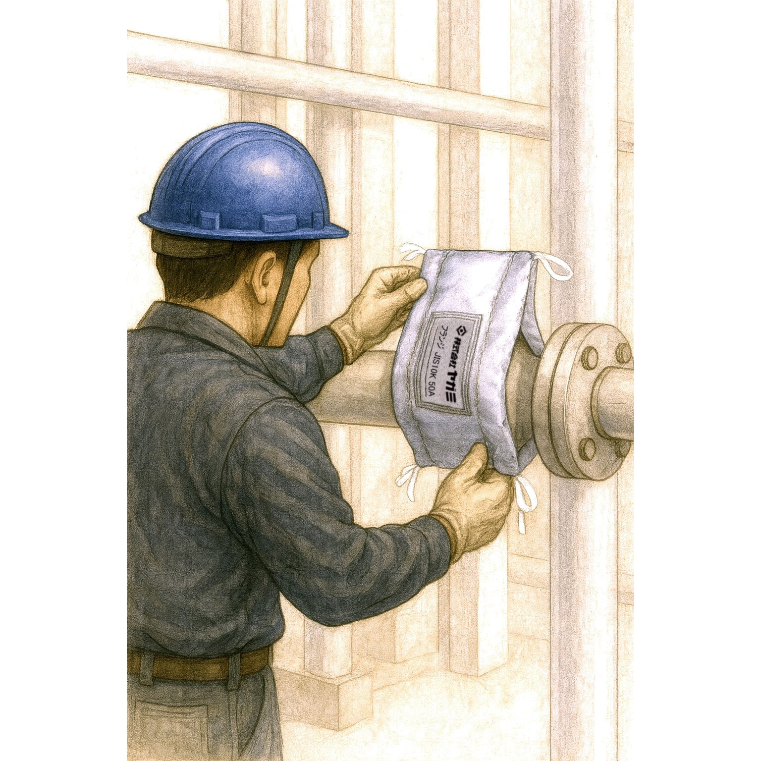 TJF-15A 配管機器用ユニット フランジ用 JIS10K用 1個 ヤガミ 【通販